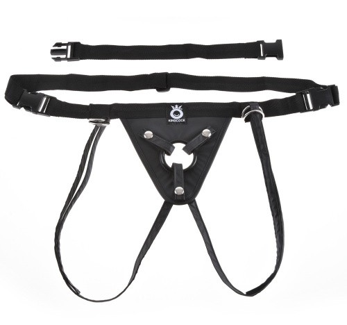 Pipedream - Fit Rite Harness - Пояс для страпона, (черный) - sex-shop.ua