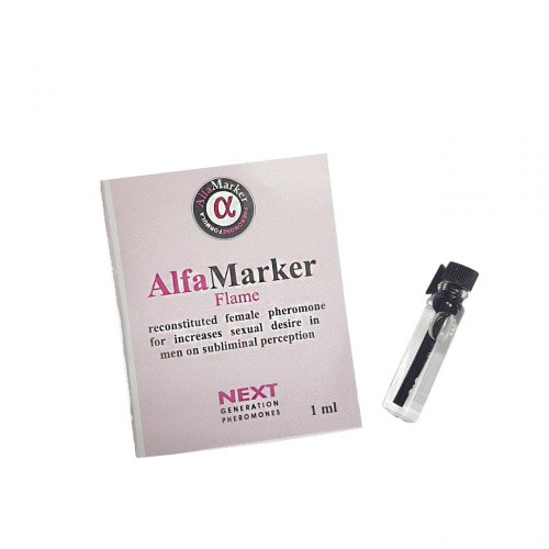 AlfaMarker Flame for Women - Запашна есенція з феромонами для жінок, 1 мл