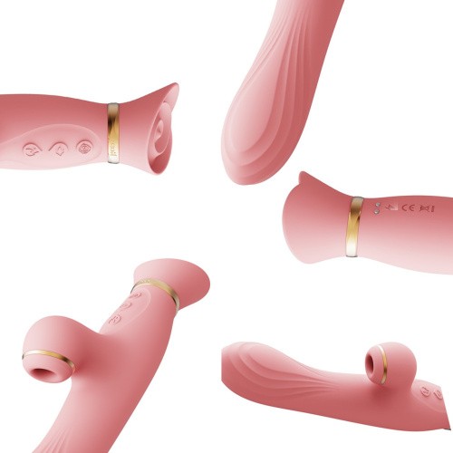 Zalo - Rose Vibrator - Вибратор (розовый) - sex-shop.ua