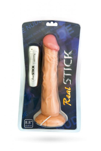 Toyfa Realstick Nude - Вибратор реалистичный, 22.5х3.5 см - sex-shop.ua