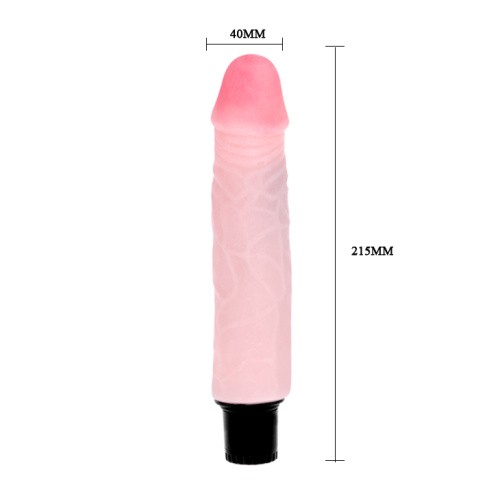 The Realistic Cock Flesh - Вибратор, 21,5 см (телесный) - sex-shop.ua