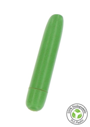 Fuck Green Bio Bullet - Віброкуля, 9,5 см (зелений)