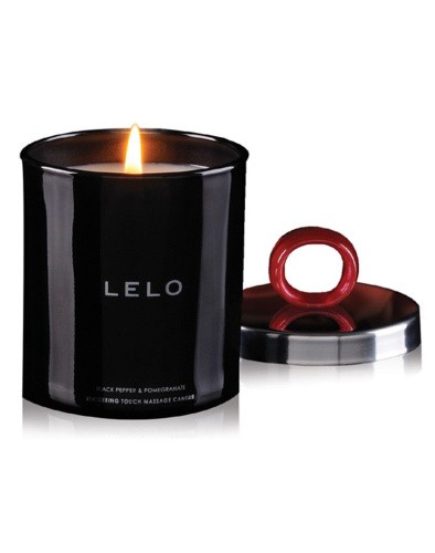 LELO Massage Candle Black Pepper & Pomegranate - масажна свічка, 150 гр