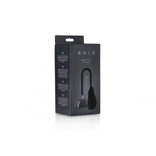 SAIZ Vagina Pump Premium - Автоматична вакуумна помпа для вульви, 11.2х8.5 см