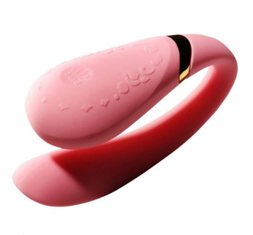 Zalo - Fanfan set - Вибромассажер для пар с функцией управления со смартфона (розовый) - sex-shop.ua