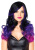 Leg Avenue-Allure Multi Color Wig Black/Purple - Двоколірна перука, рожево-фіолетовий