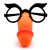 Hao Toys Plastic Sexy Male Nose with Eye-glass - Сексуальные очки - sex-shop.ua