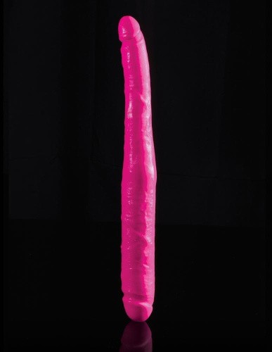 Pipedream Double Dillio 16 Inch двусторонний фаллоимитатор, 40,6х4,3 см (розовый) - sex-shop.ua