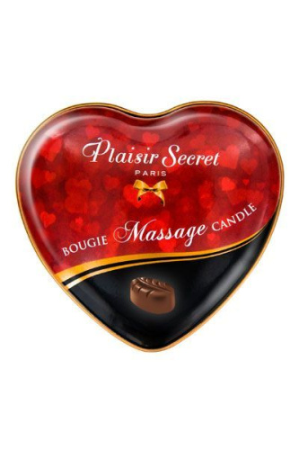 Plaisirs Secrets Chocolate - Массажная свеча с ароматом шоколада, 35 мл - sex-shop.ua